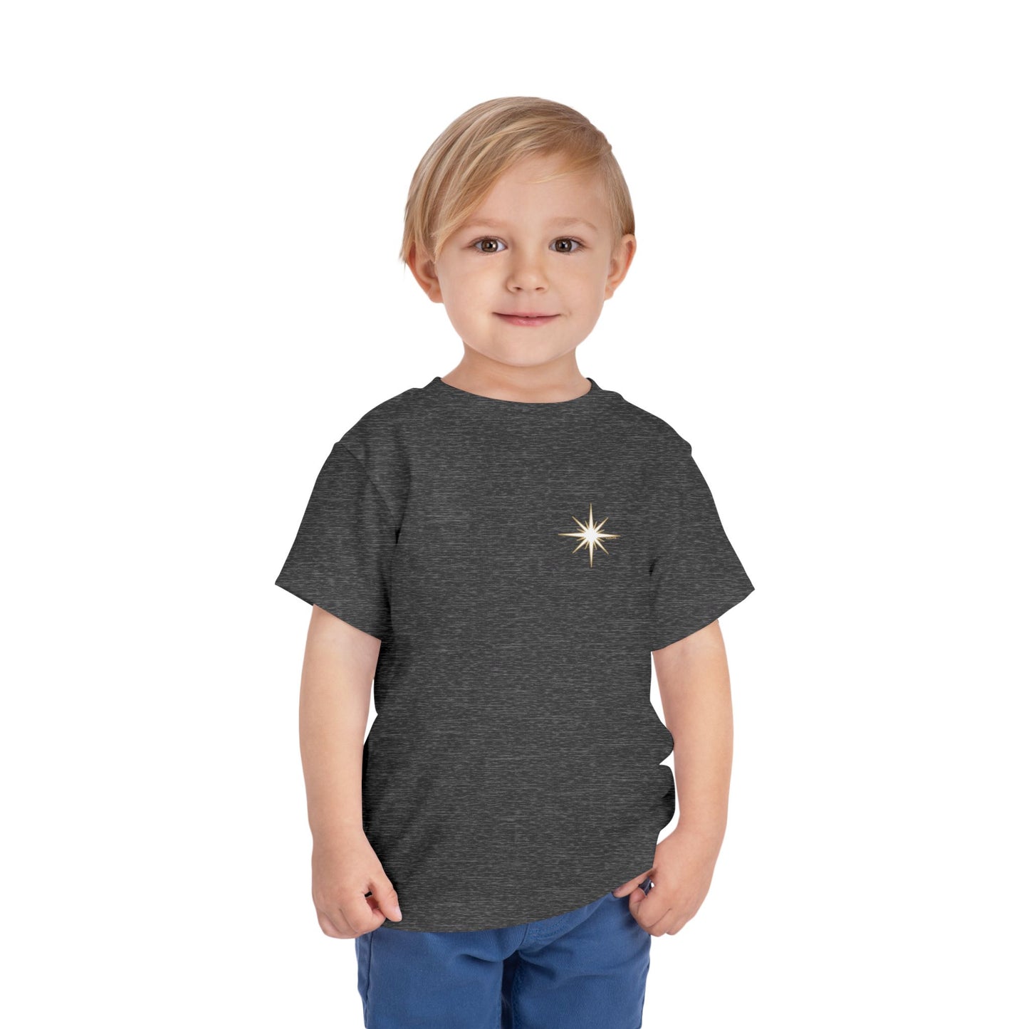 For We Saw His Star Toddler Short Sleeve Tee