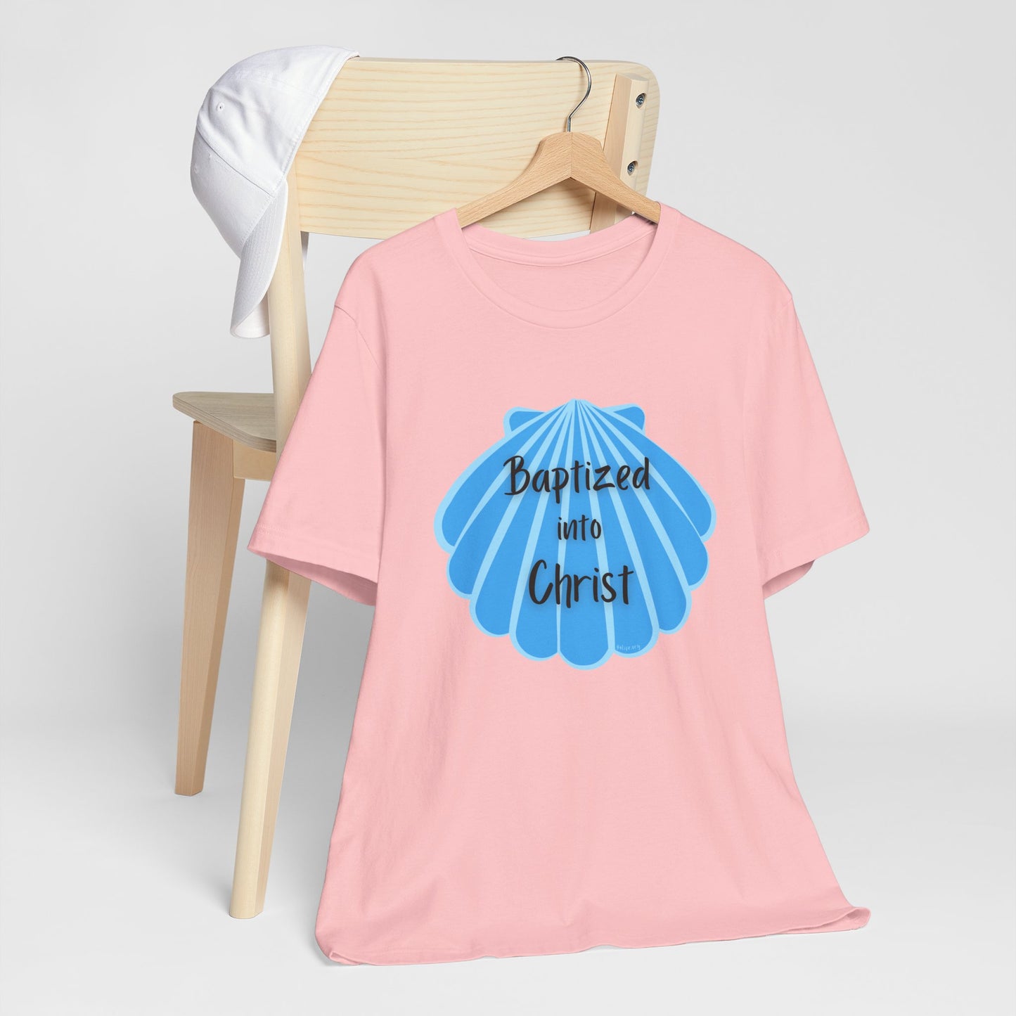 "Baptized into Christ" Unisex Jersey Short Sleeve Tee