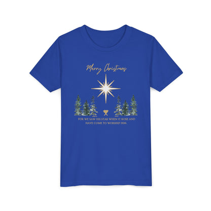 Merry Christmas Youth Short Sleeve Tee