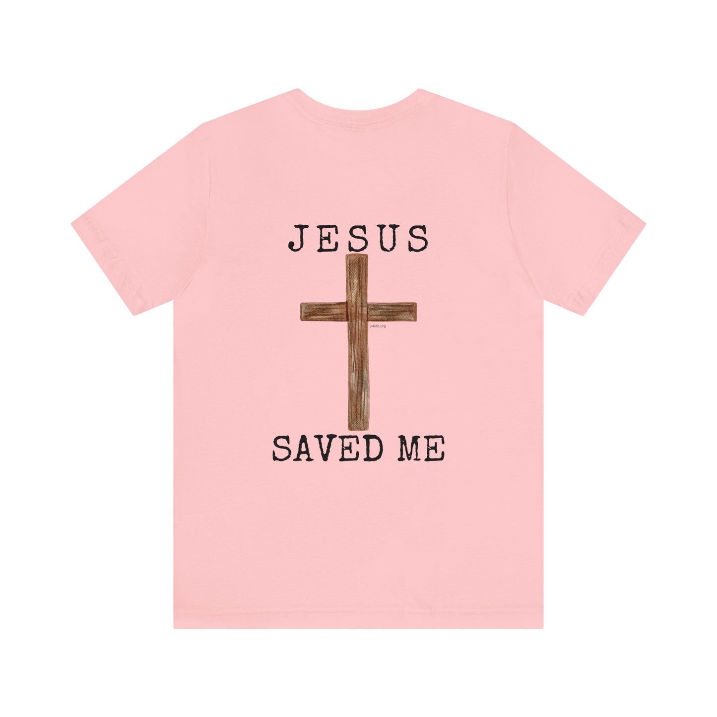 Jesus Saved Me Unisex Jersey Short Sleeve Tee