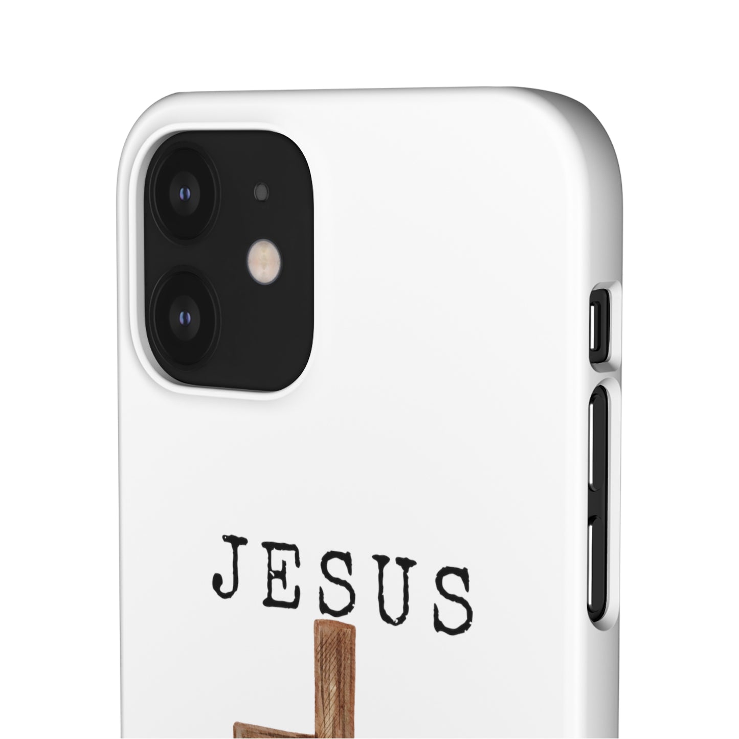 Jesus Saved Me Snap Cases