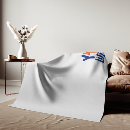 Y4Life White Sweatshirt Blanket