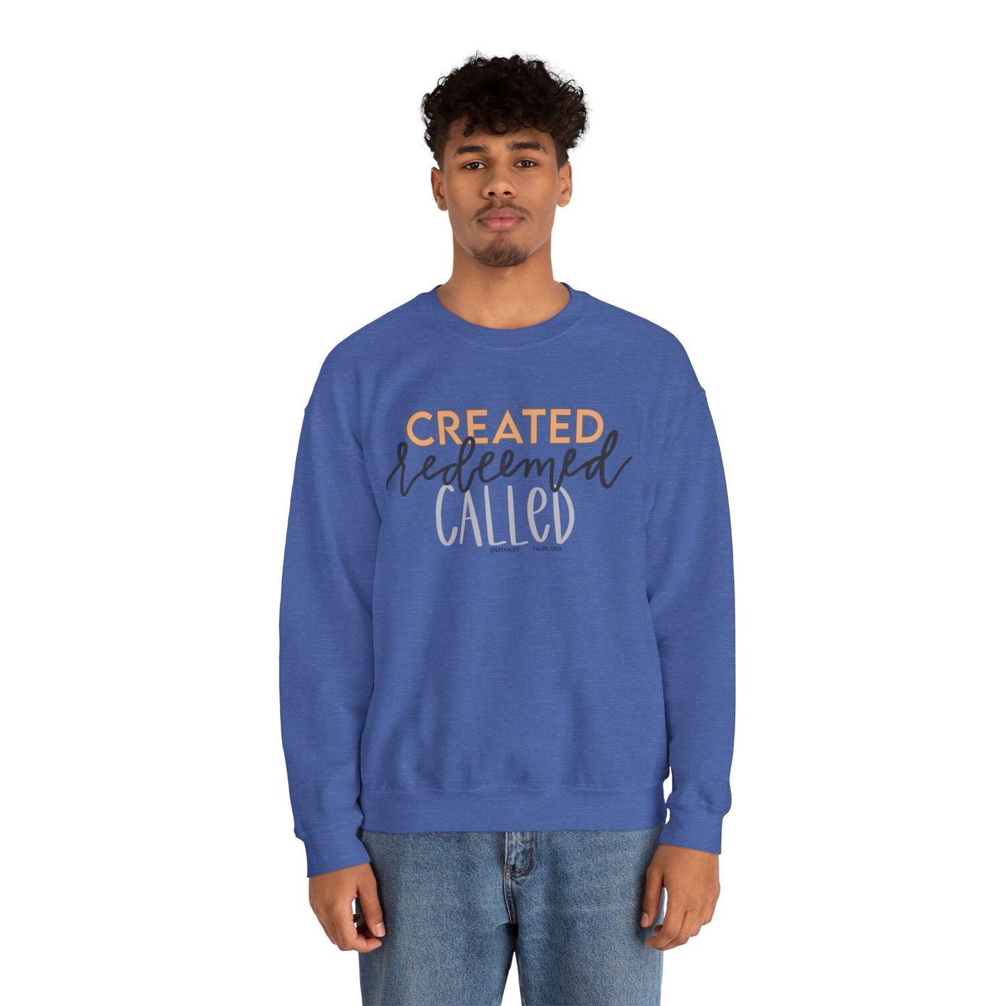 Created Redeemed Called Crewneck Sweatshirt
