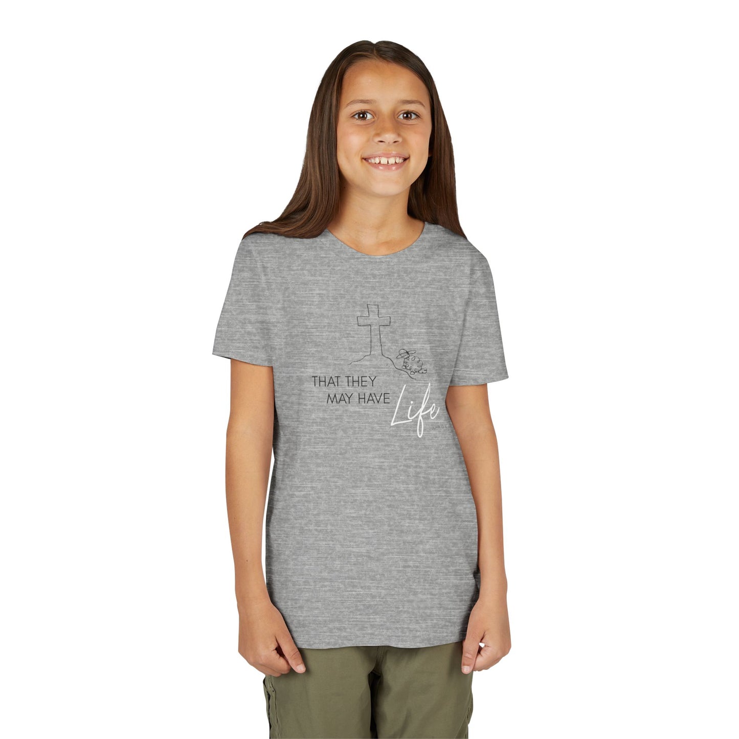 That They May Have Life Youth Short Sleeve Tee
