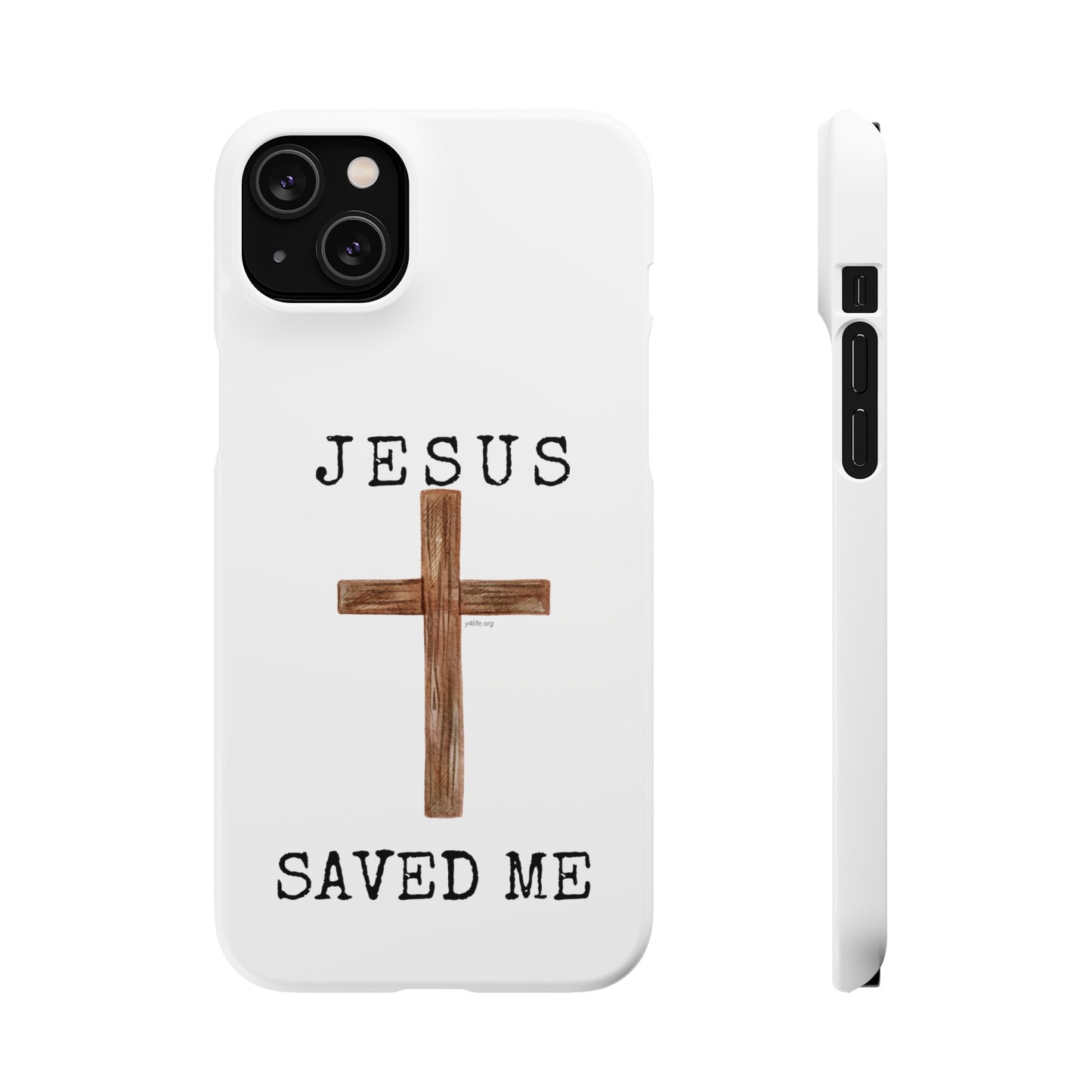 Jesus Saved Me Snap Cases