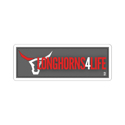 Longhorns4Life - Lutheran High School West Team Sticker