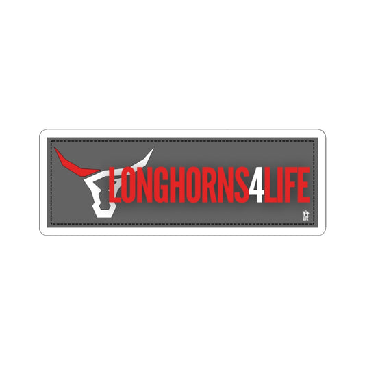 Longhorns4Life - Lutheran High School West Team Sticker