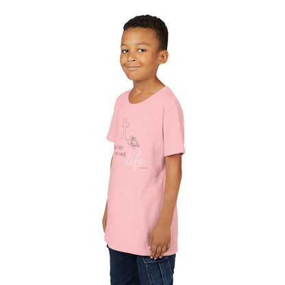 That They May Have Life Youth Short Sleeve Tee