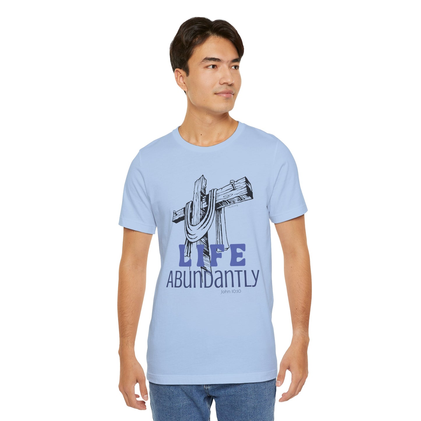 Life Abundantly Monochrome Short Sleeve Tee