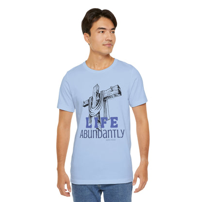 Life Abundantly Monochrome Short Sleeve Tee