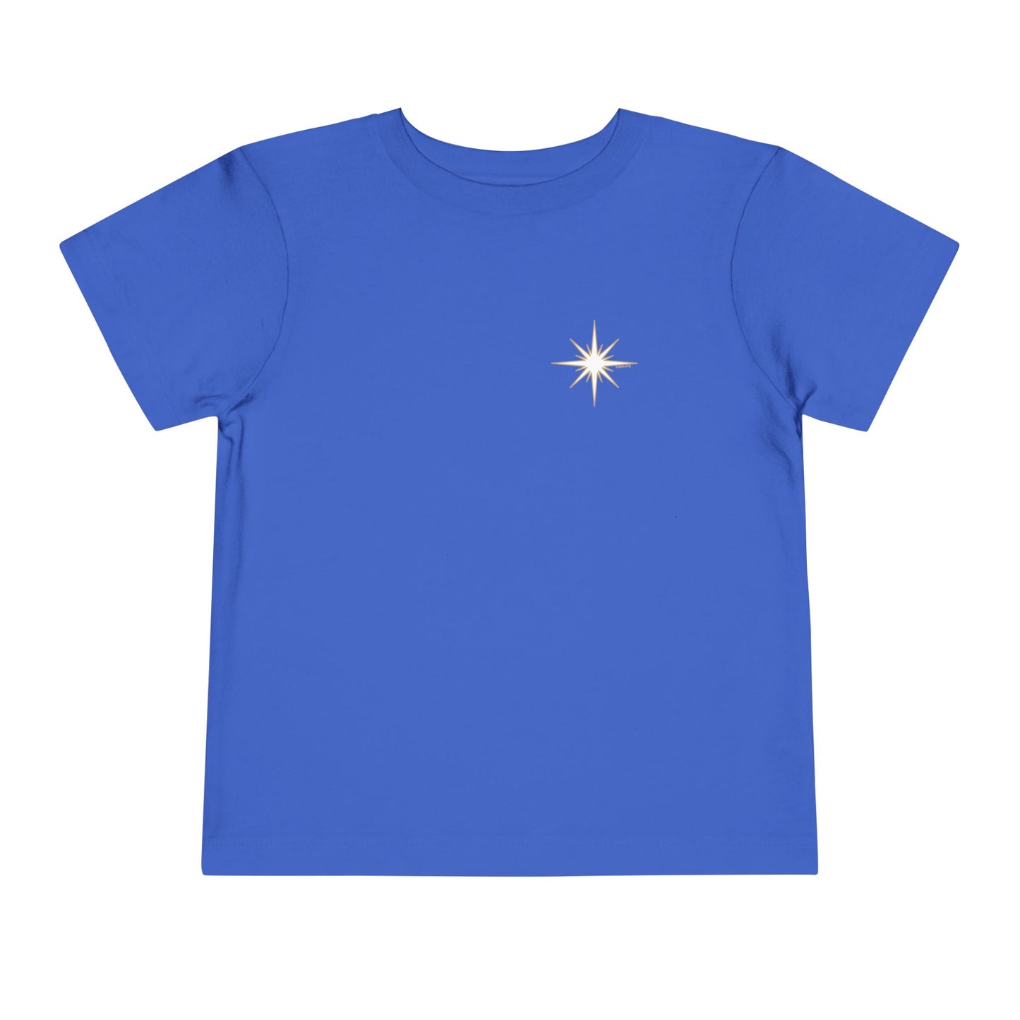For We Saw His Star Toddler Short Sleeve Tee