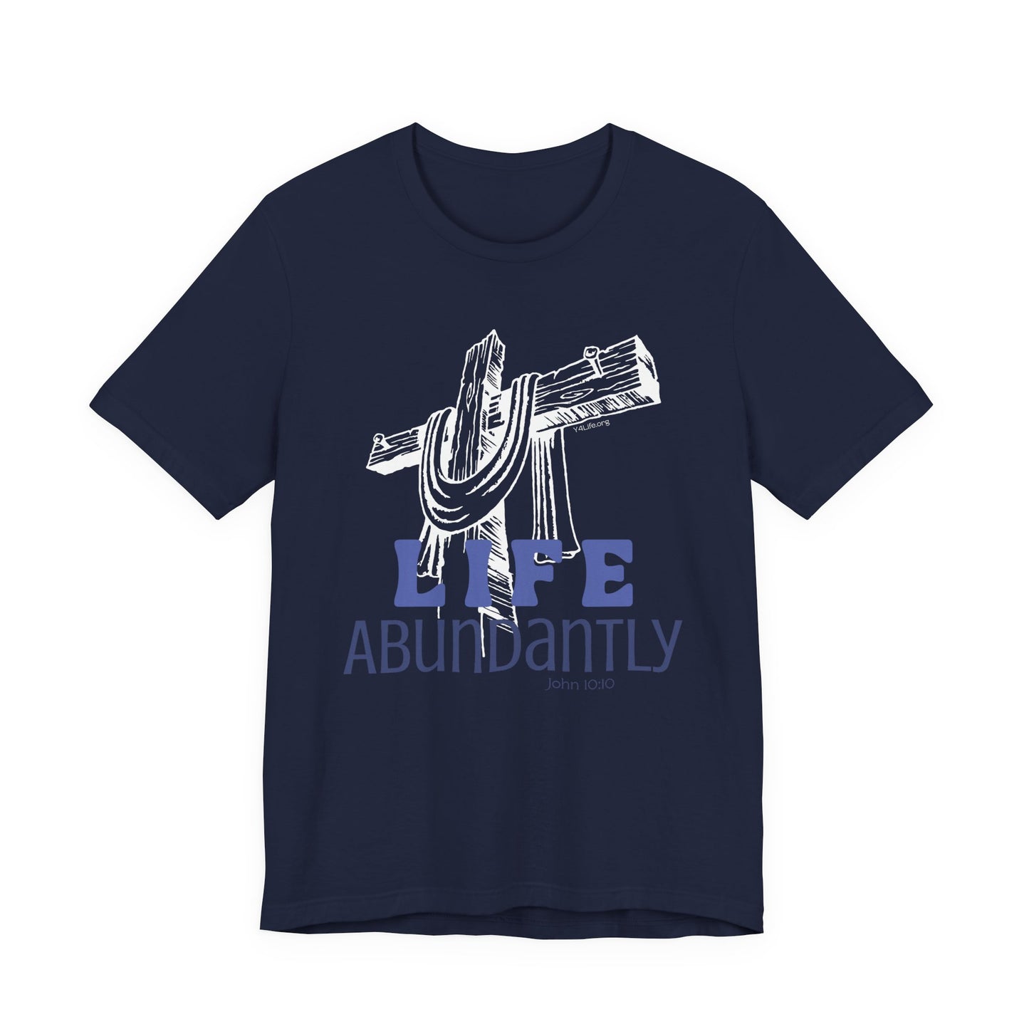 Life Abundantly Monochrome Short Sleeve Tee