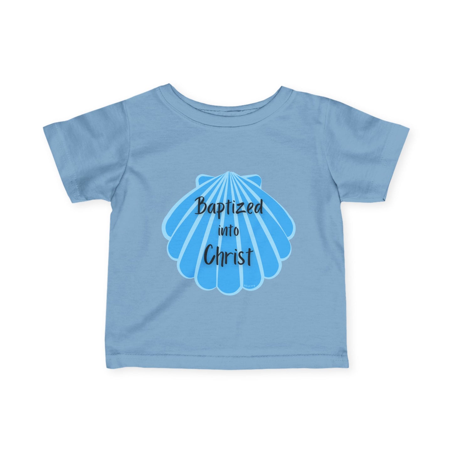 "Baptized into Christ" Infant Fine Jersey Tee