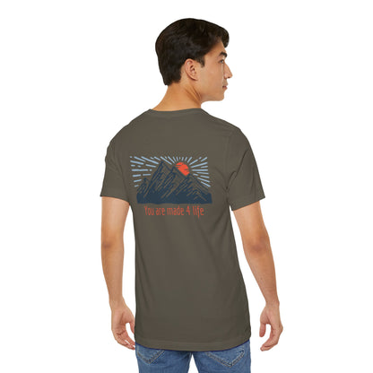 Mountain Made 4 Life Unisex Jersey Short Sleeve Tee