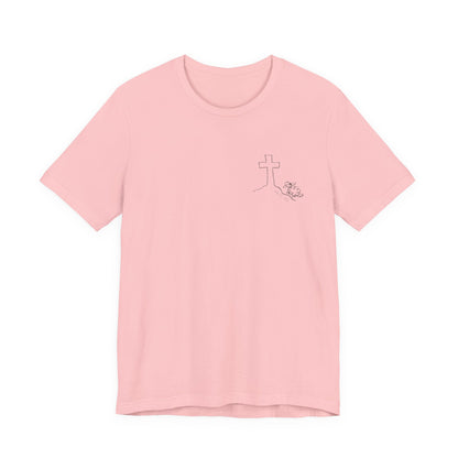That They May Have Life Unisex Jersey Short Sleeve Tee