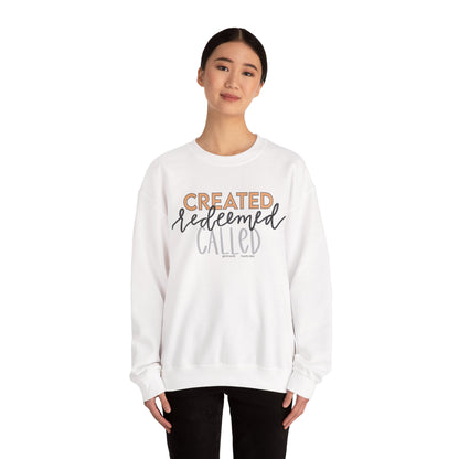 Created Redeemed Called Crewneck Sweatshirt