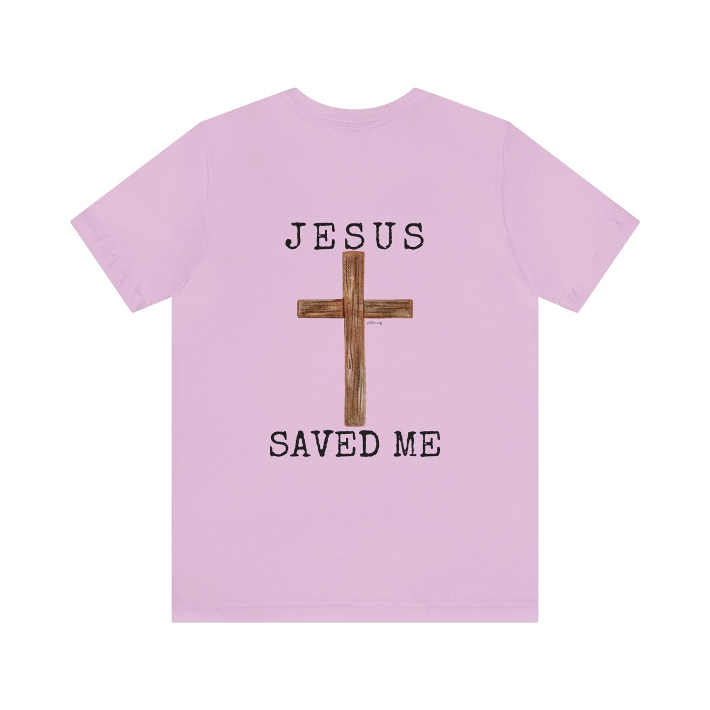 Jesus Saved Me Unisex Jersey Short Sleeve Tee