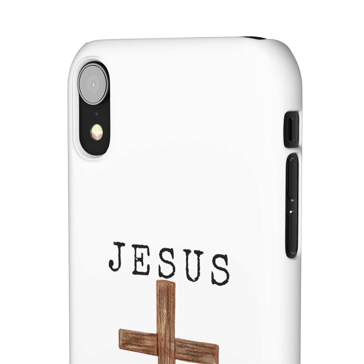 Jesus Saved Me Snap Cases