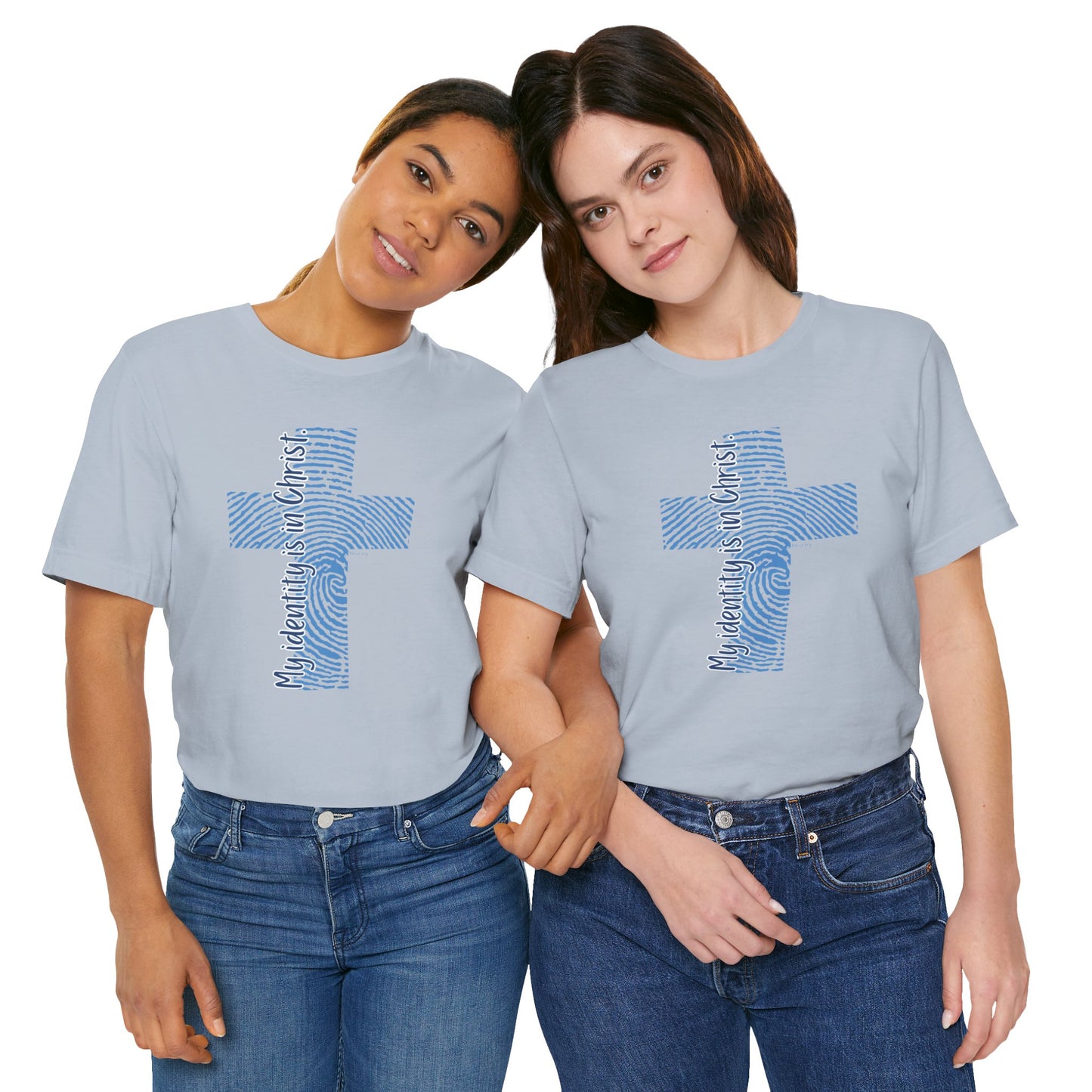 "My Identity is in Christ" Unisex Jersey Short Sleeve Tee