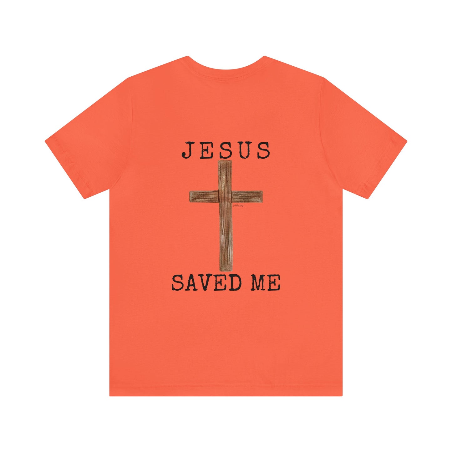 Jesus Saved Me Unisex Jersey Short Sleeve Tee