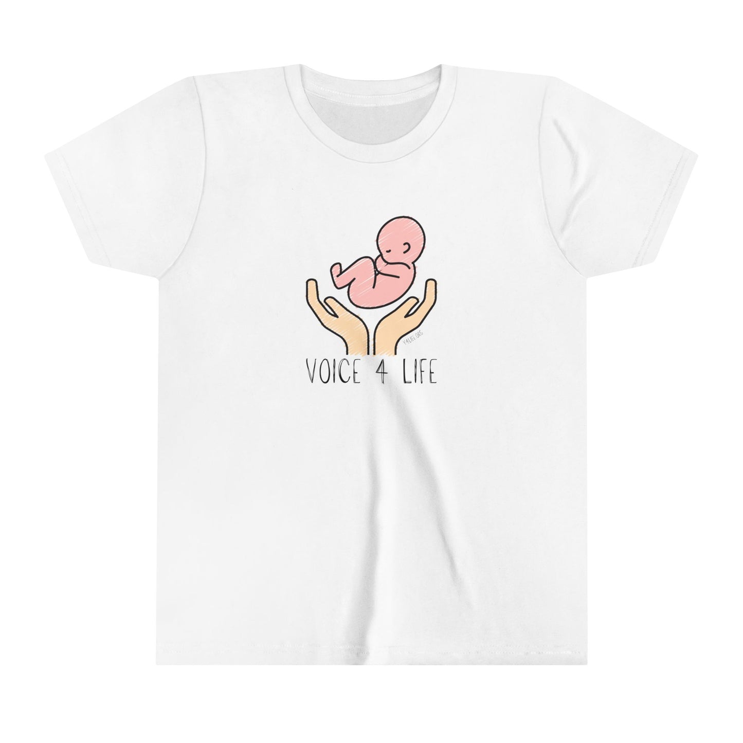 Voice 4 Life (Baby) Youth Short Sleeve Tee