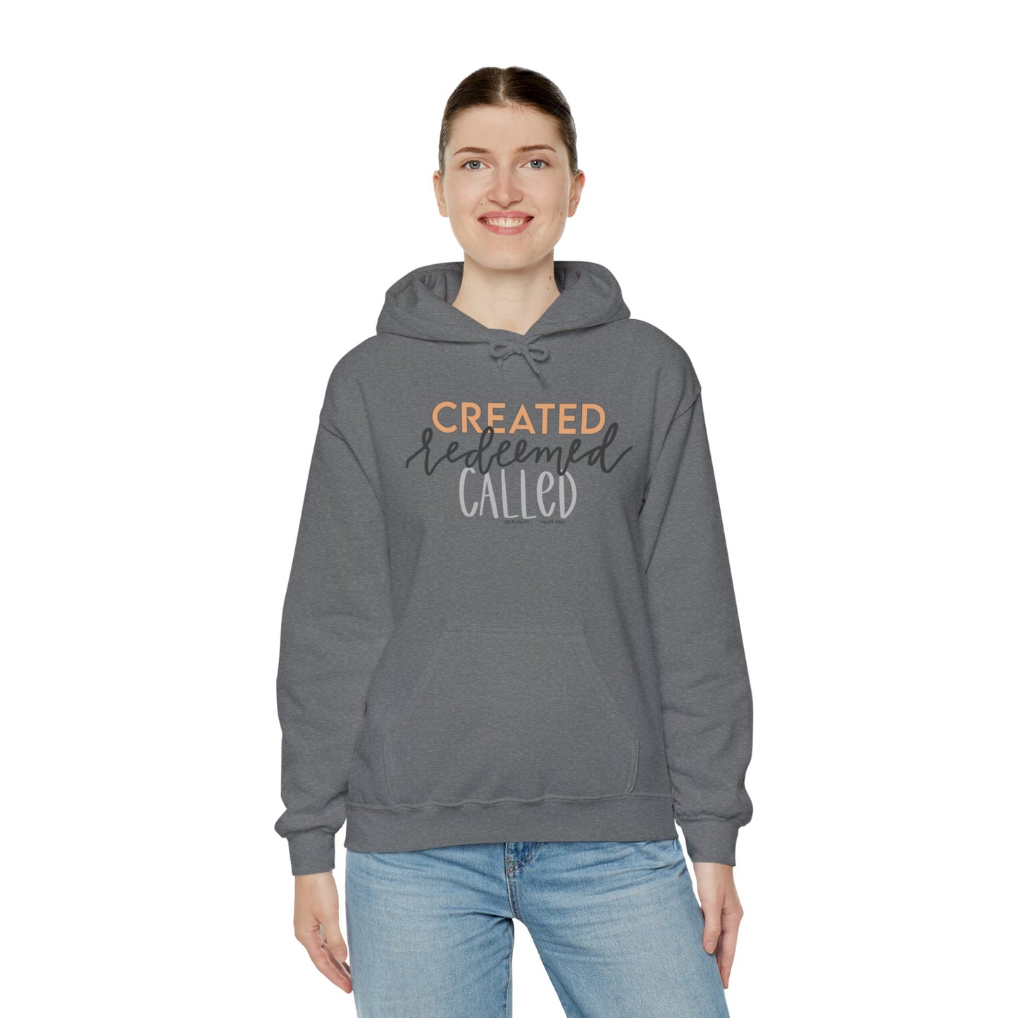 Created Redeemed Called Hooded Sweatshirt