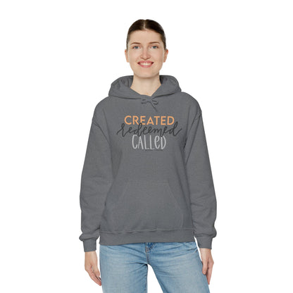 Created Redeemed Called Hooded Sweatshirt