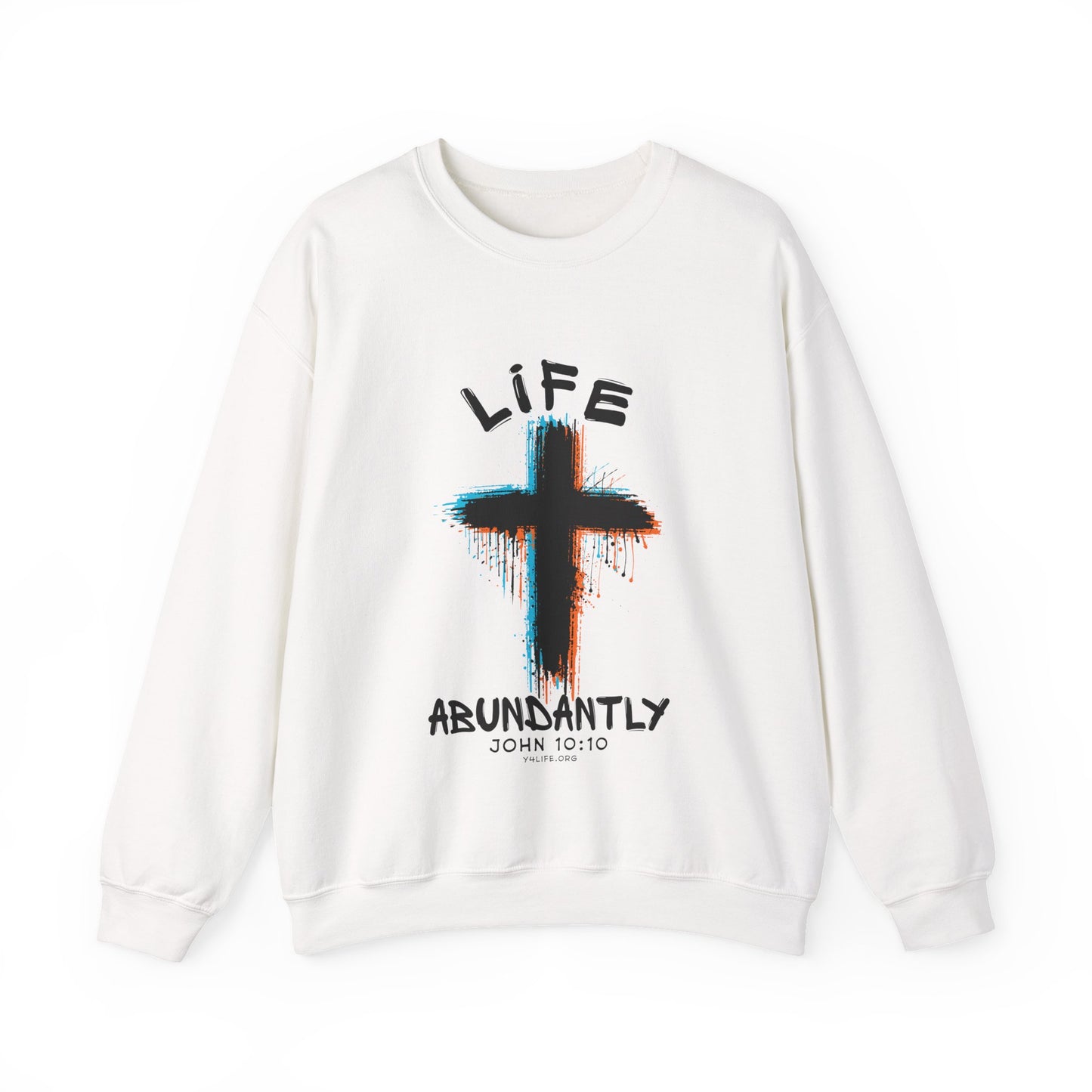 Life Abundantly Multicolor Crewneck Sweatshirt