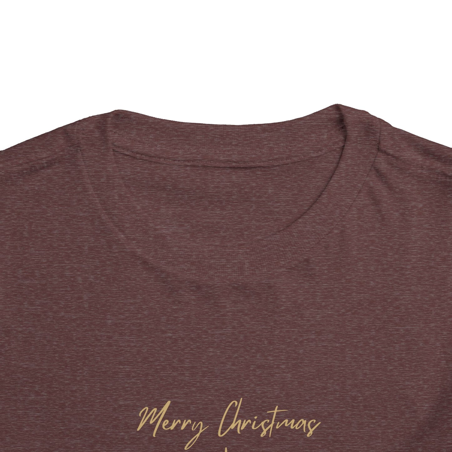 Merry Christmas Toddler Short Sleeve Tee