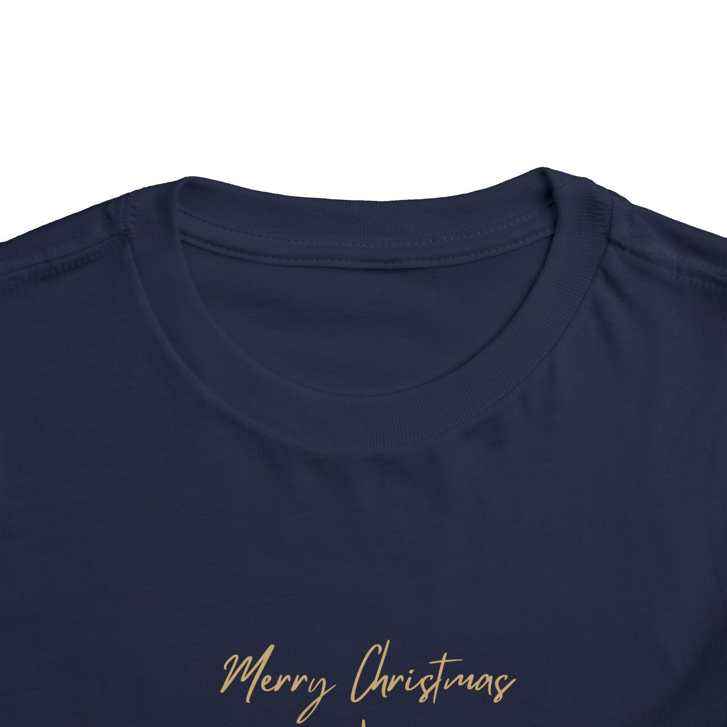 Merry Christmas Toddler Short Sleeve Tee