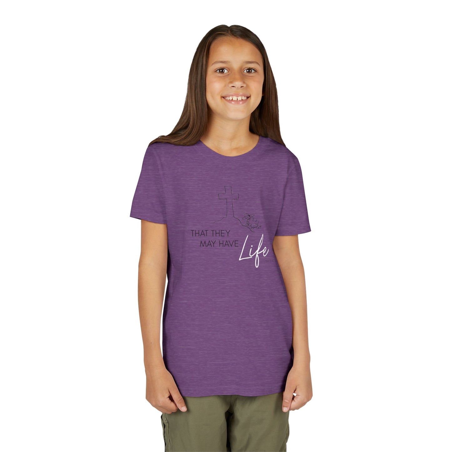 That They May Have Life Youth Short Sleeve Tee
