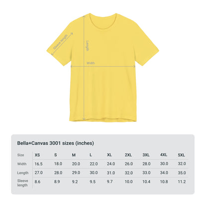 "Baptized into Christ" Unisex Jersey Short Sleeve Tee