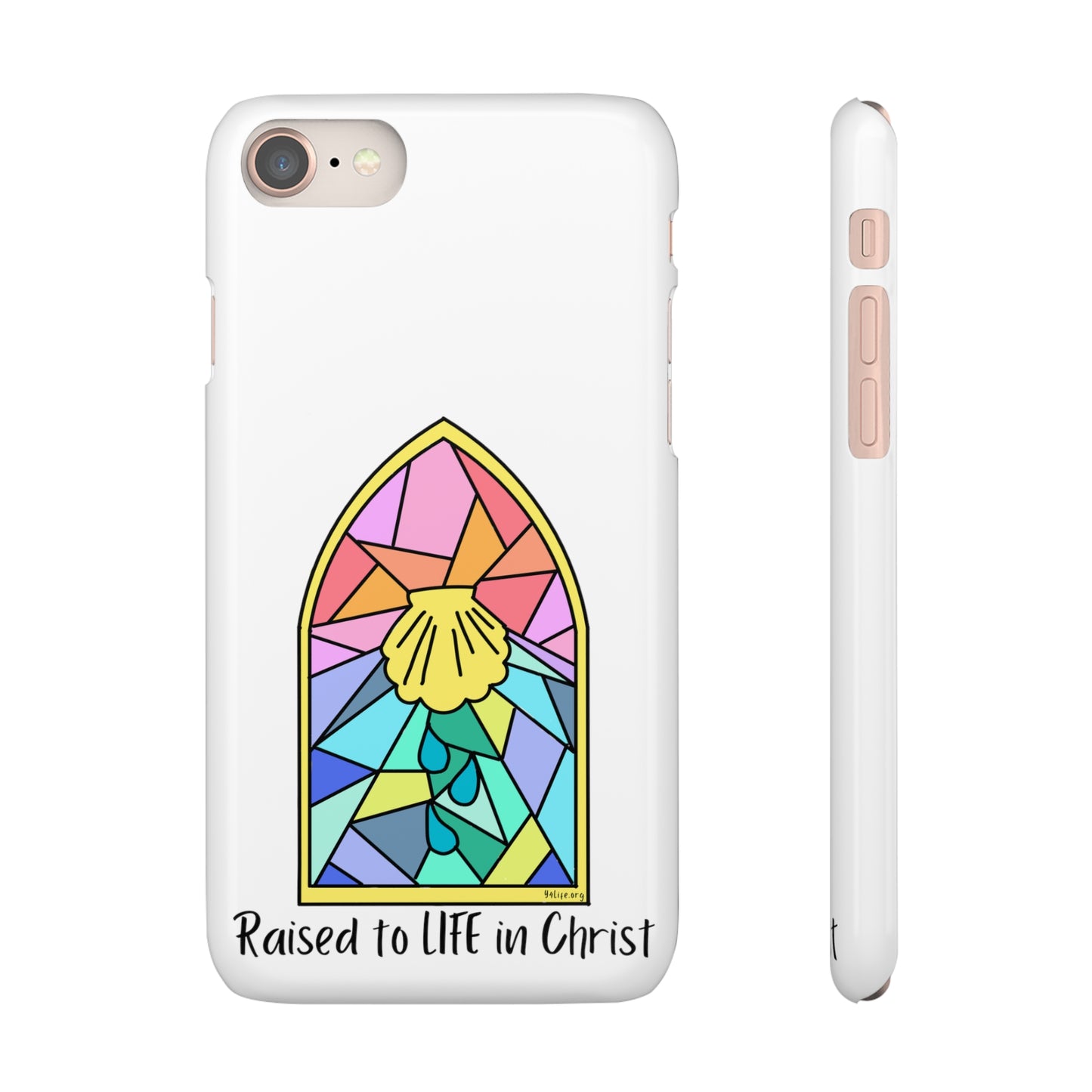 "Raised to Life in Christ" Snap Cases