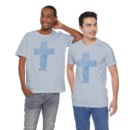 "My Identity is in Christ" Unisex Jersey Short Sleeve Tee