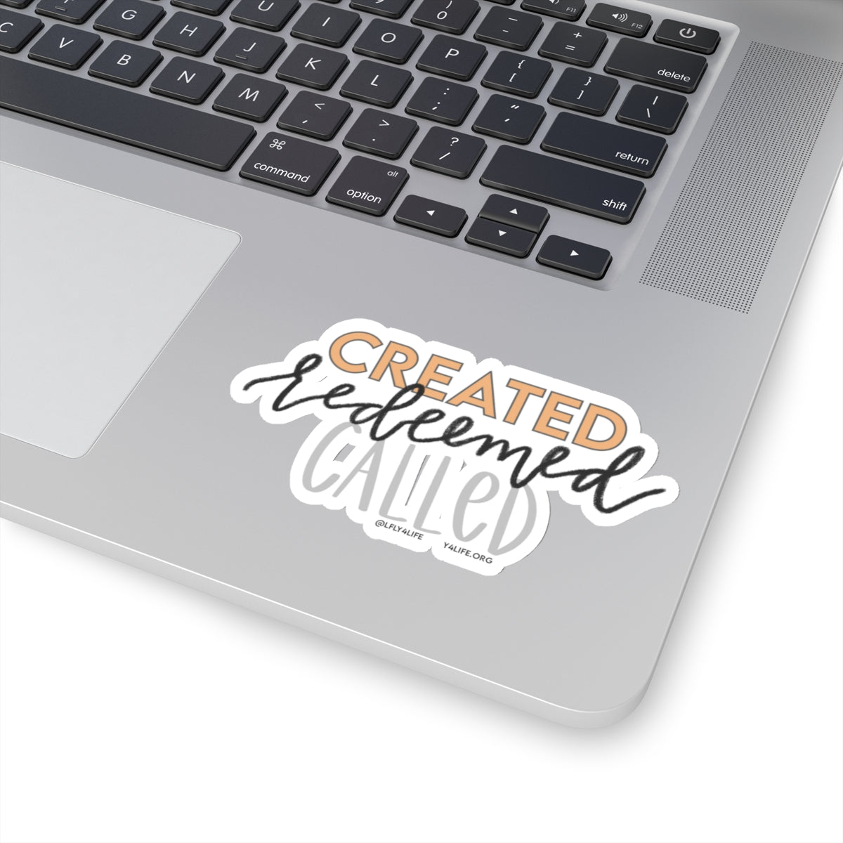 Created, Redeemed, Called Kiss-Cut Sticker