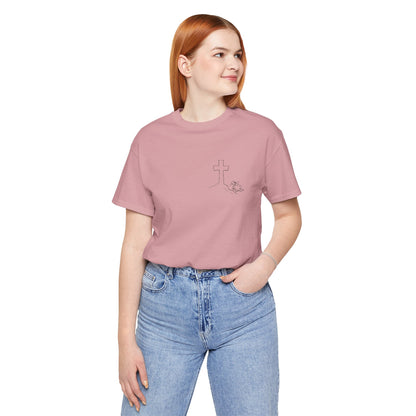 That They May Have Life Unisex Jersey Short Sleeve Tee