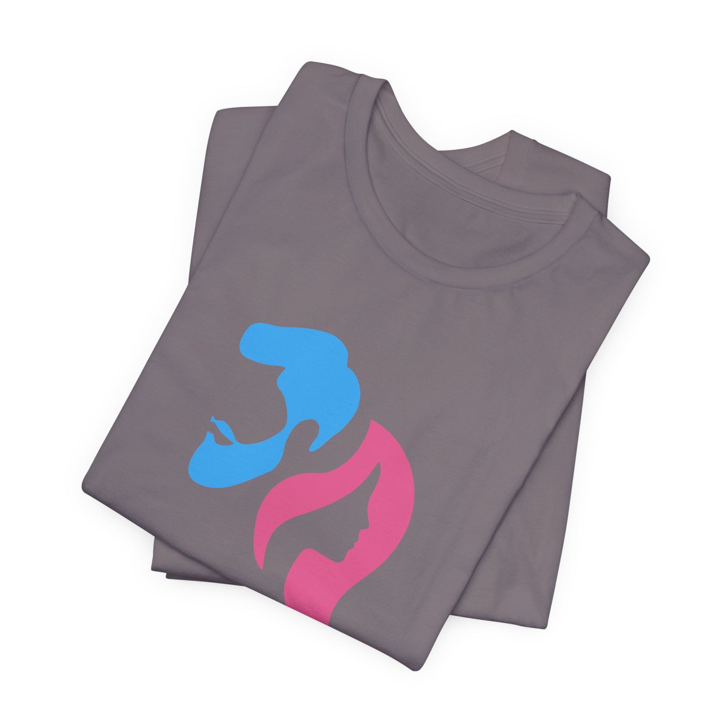 "Gender is a Gift" (faces) Unisex Jersey Short Sleeve Tee