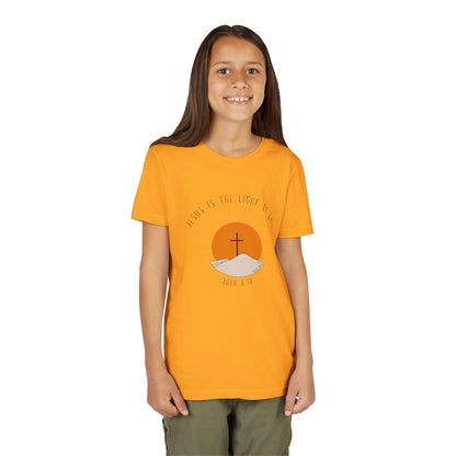 John 8:12 Youth Short Sleeve Tee