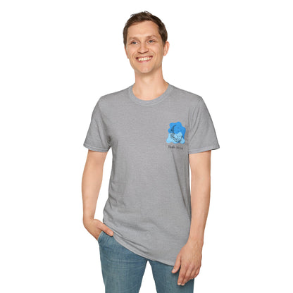 Psalm 139 Blue Unisex Softstyle T-Shirt