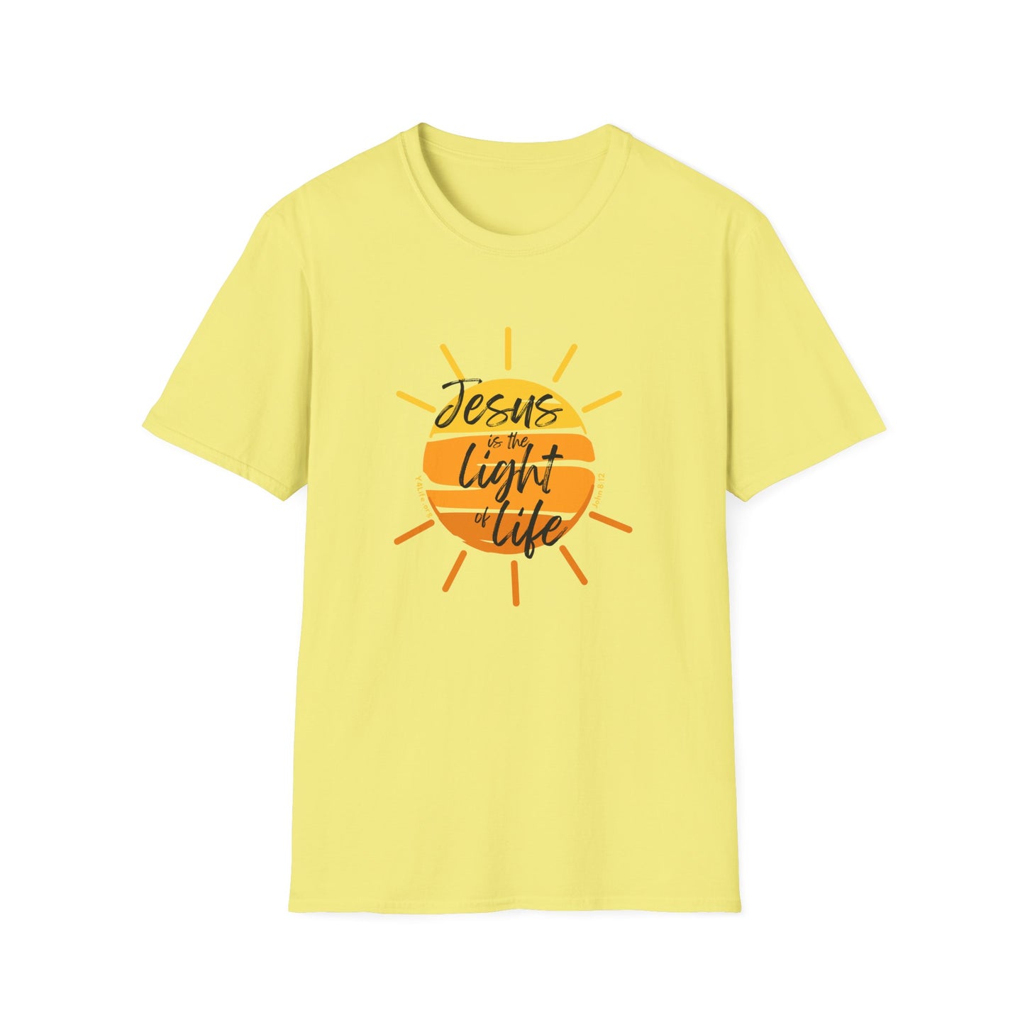 John 8:12 Unisex Softstyle T-Shirt