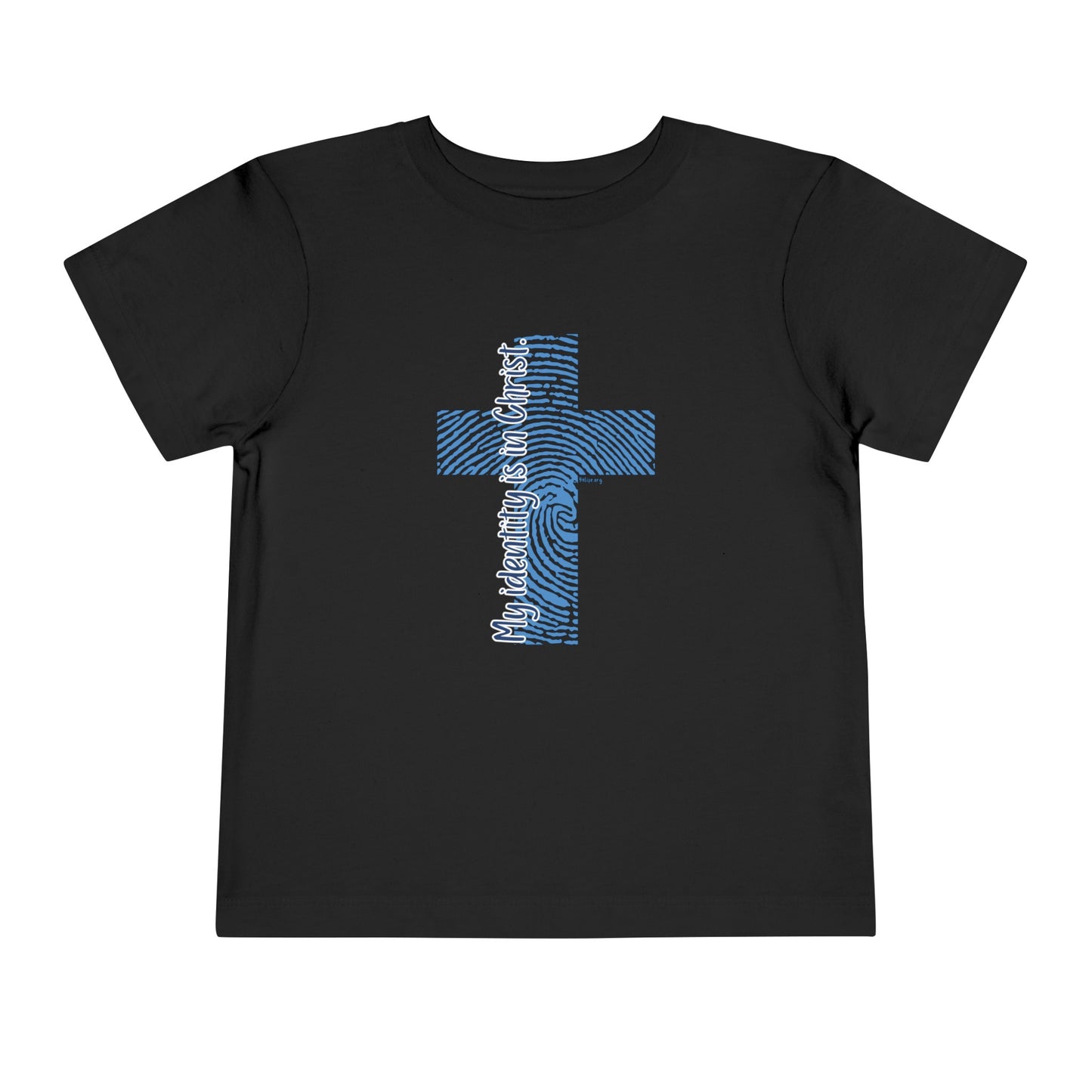 "My Identity is in Christ" Toddler Short Sleeve Tee