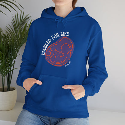 Blessed For Life Unisex Heavy Blend™ Hooded Sweatshirt