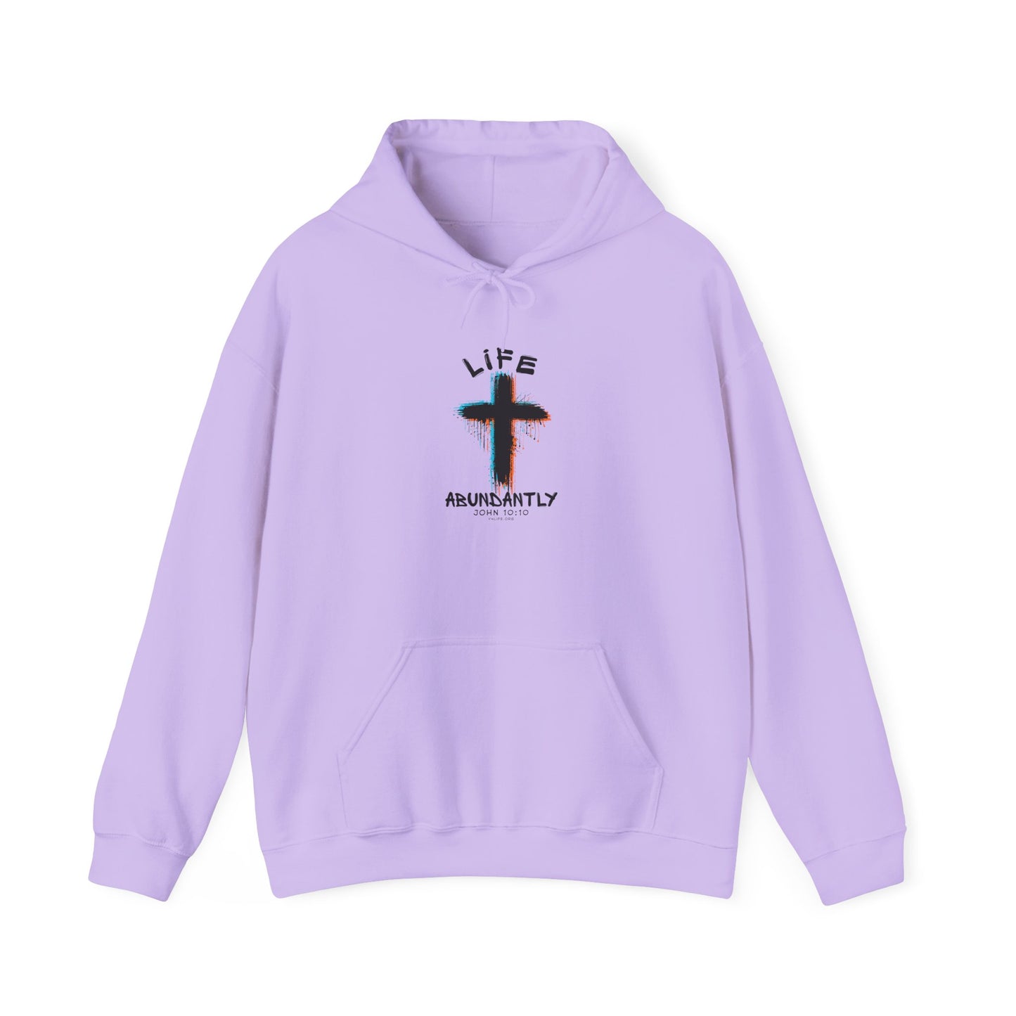 Life Abundantly Multicolor Hooded Sweatshirt
