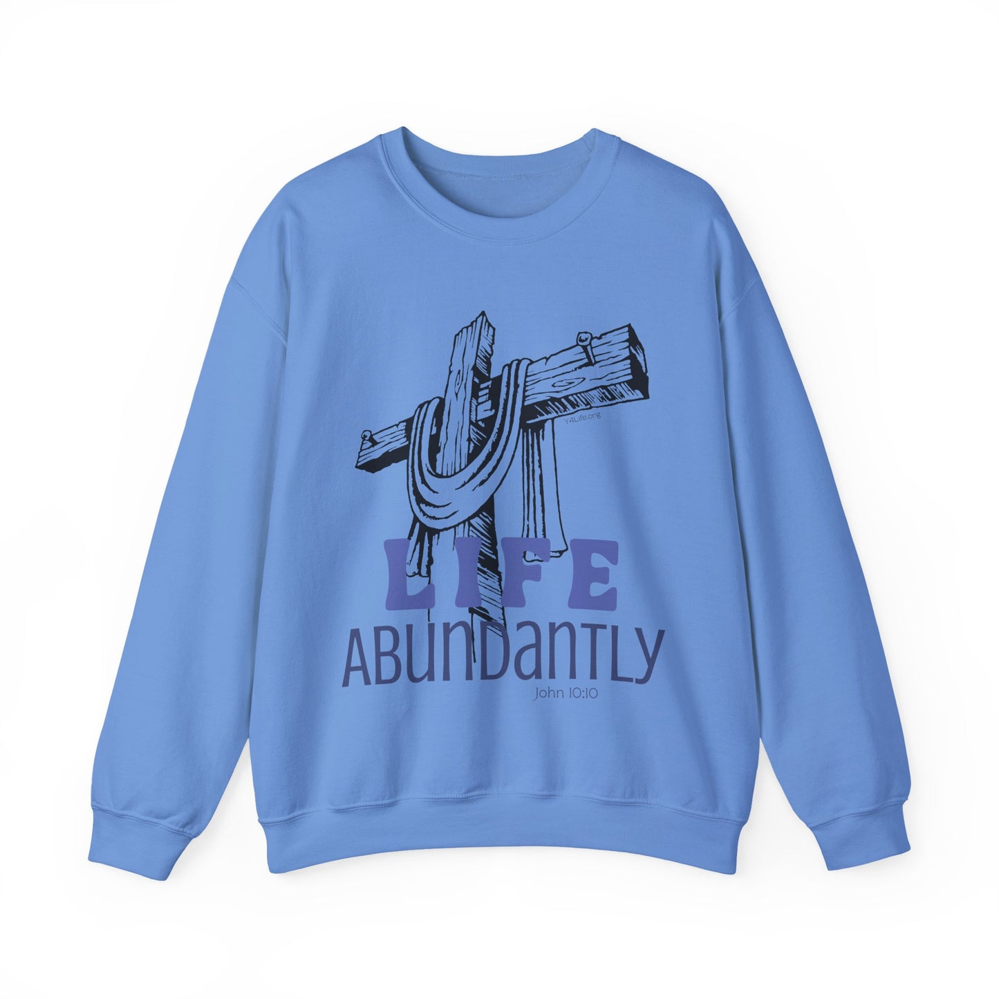 Life Abundantly Monochrome Crewneck Sweatshirt