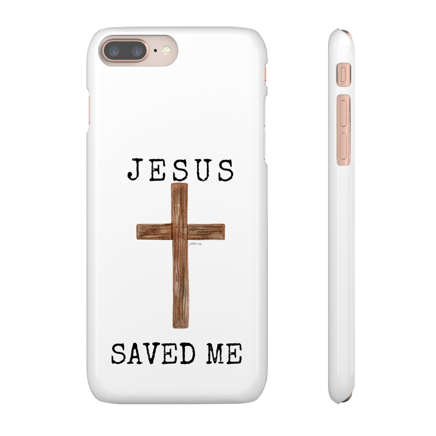 Jesus Saved Me Snap Cases