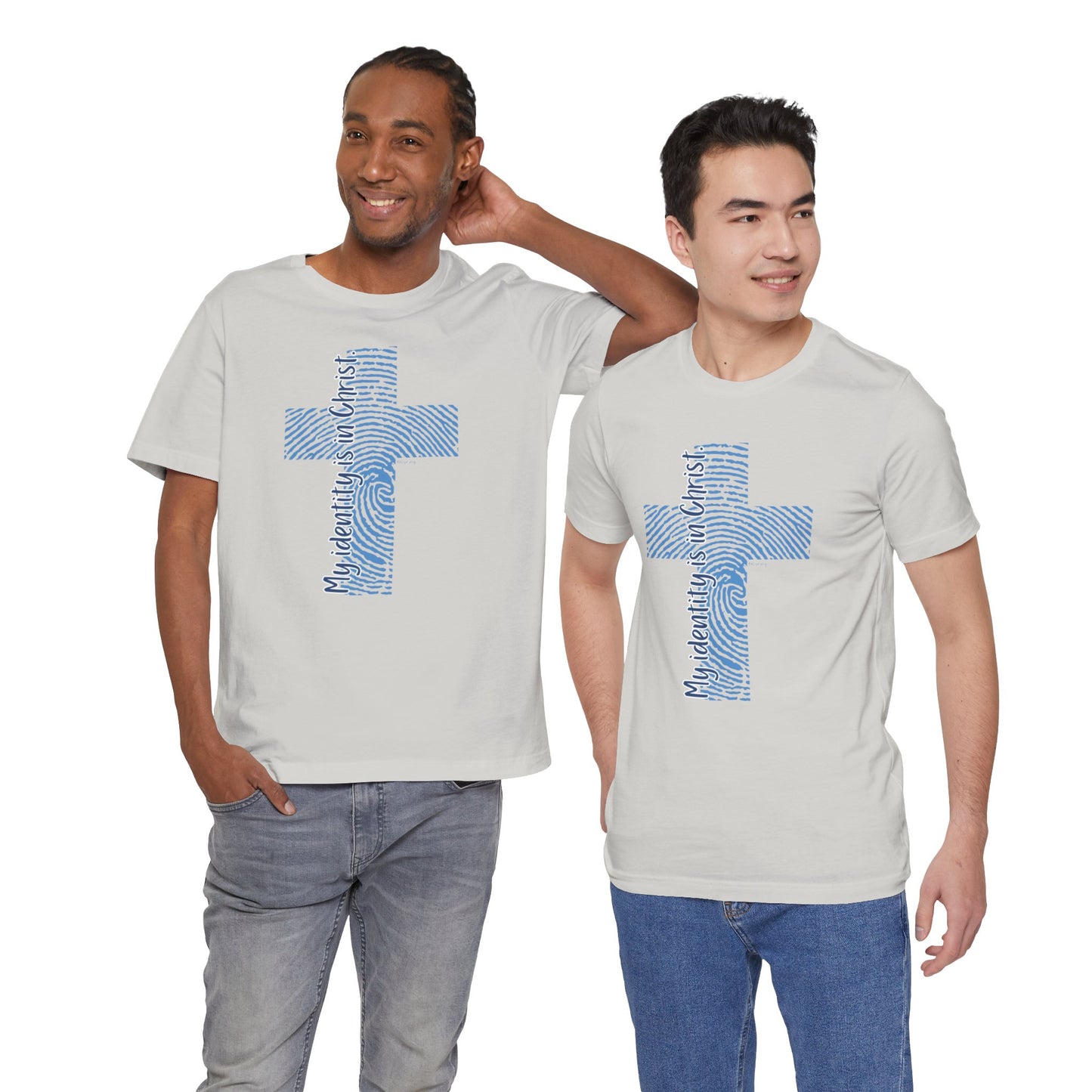 "My Identity is in Christ" Unisex Jersey Short Sleeve Tee