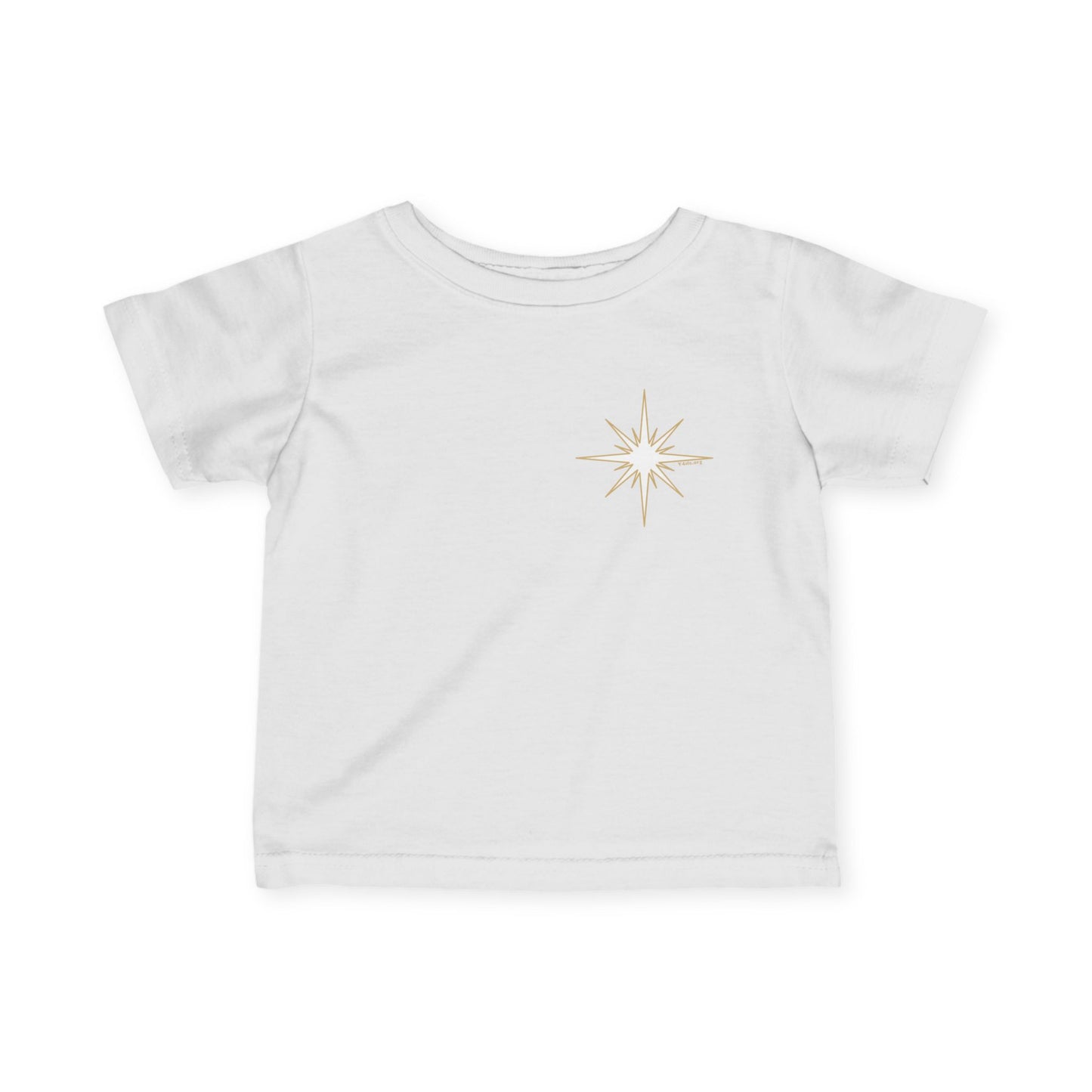 For We Saw His Star Infant Fine Jersey Tee