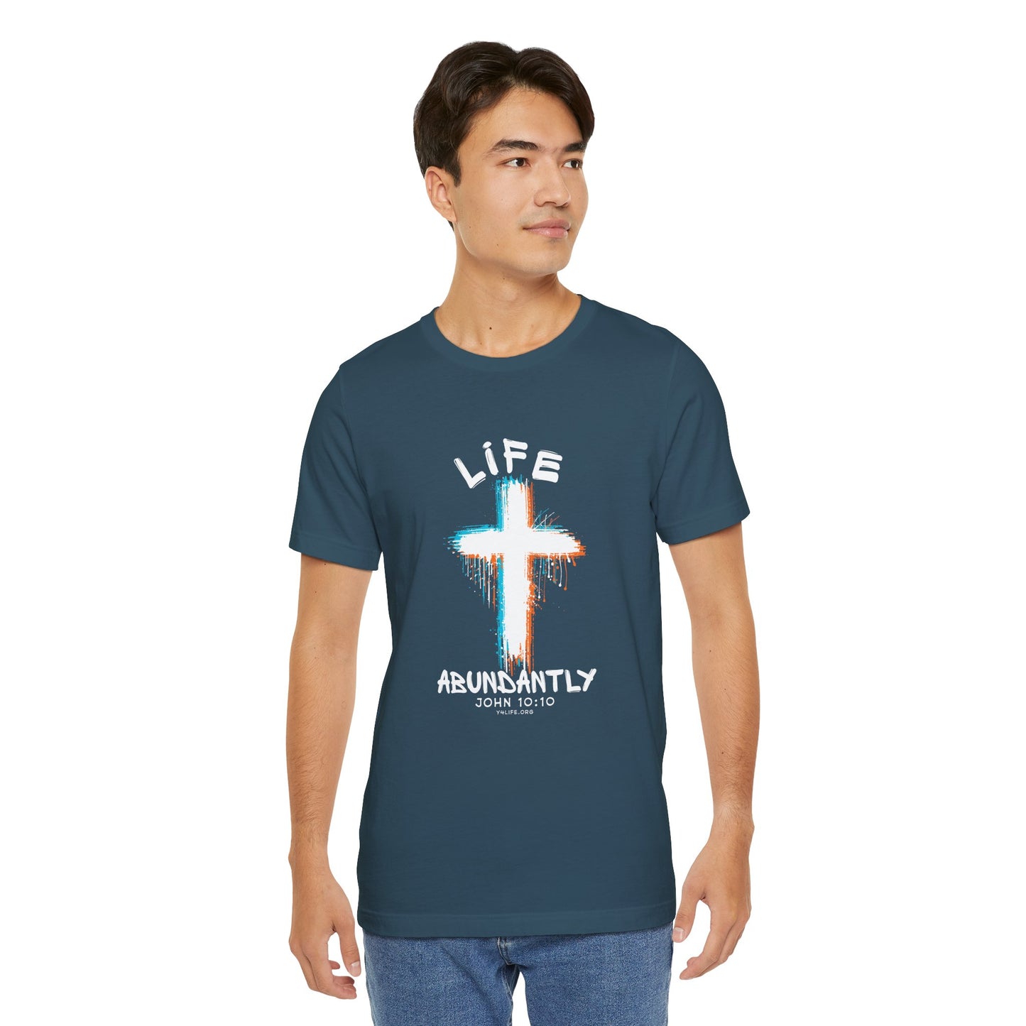 Life Abundantly Multicolor Short Sleeve Tee