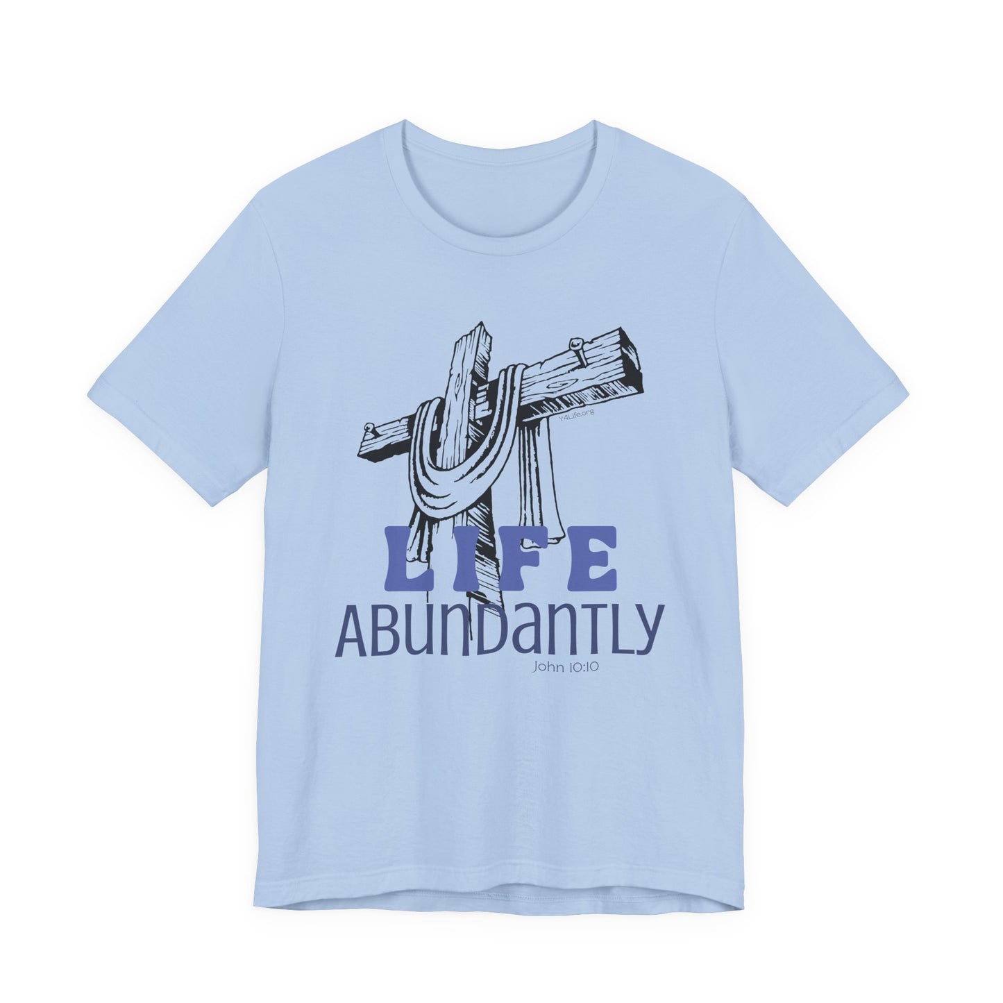 Life Abundantly Monochrome Short Sleeve Tee