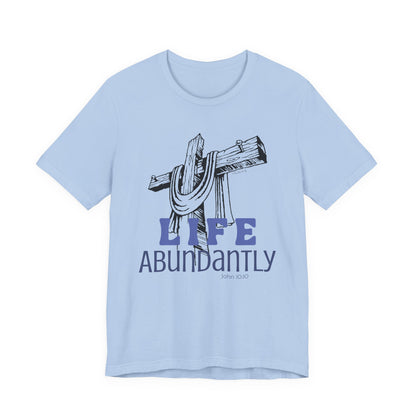 Life Abundantly Monochrome Short Sleeve Tee